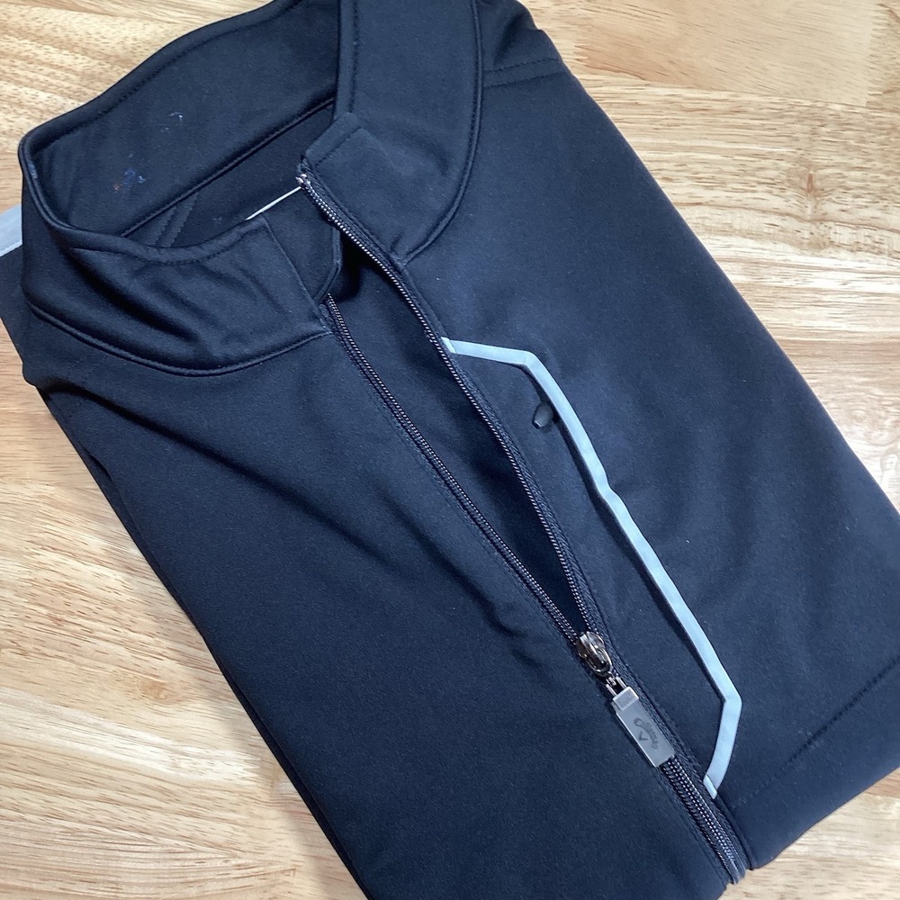 Men's Callaway Weather Series‎ Tech Full Zip Vest. Black XL